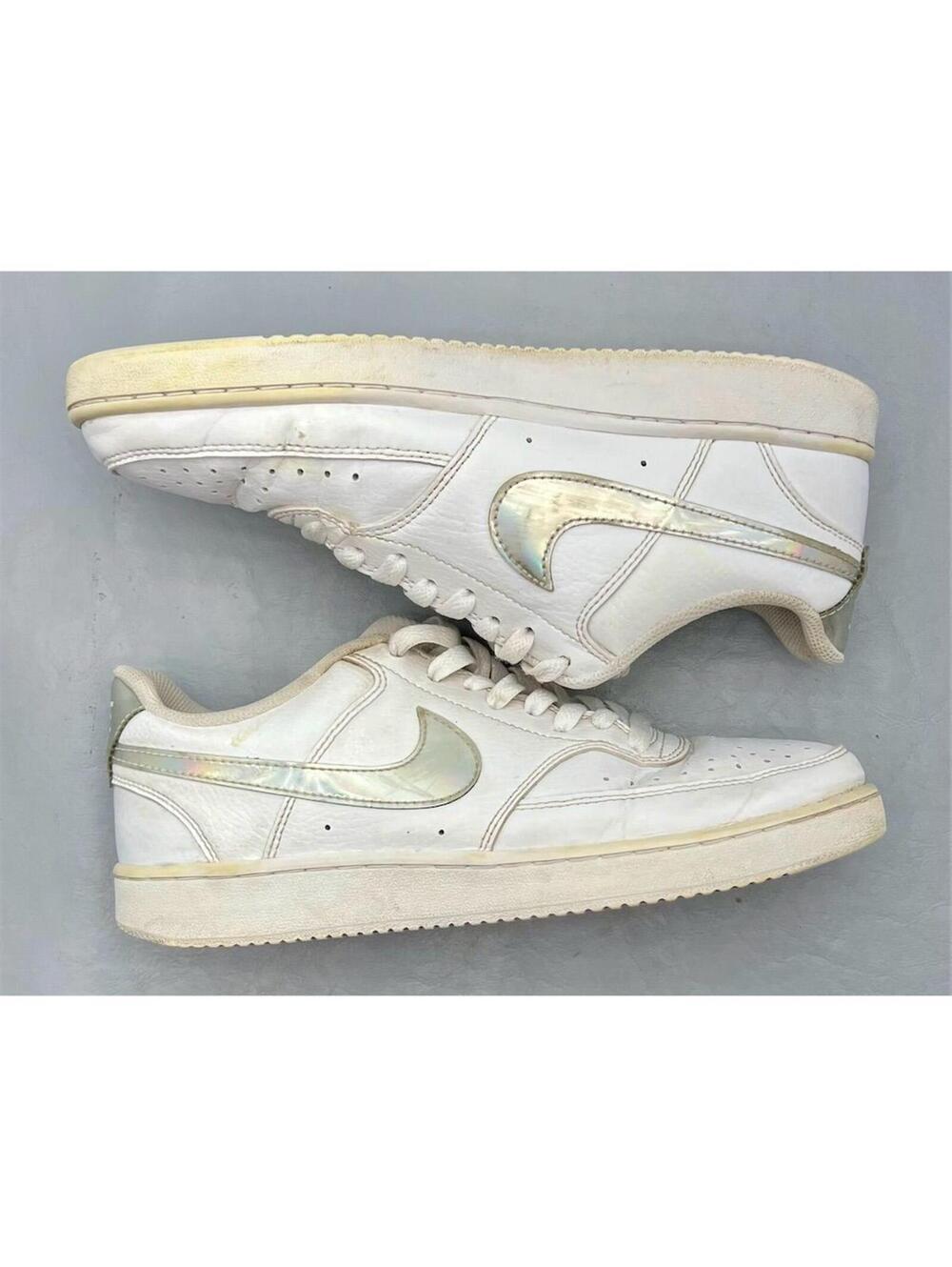 Nike Court Vision Low Next Nature Women's 8.5 White Sneakers CW5596-100